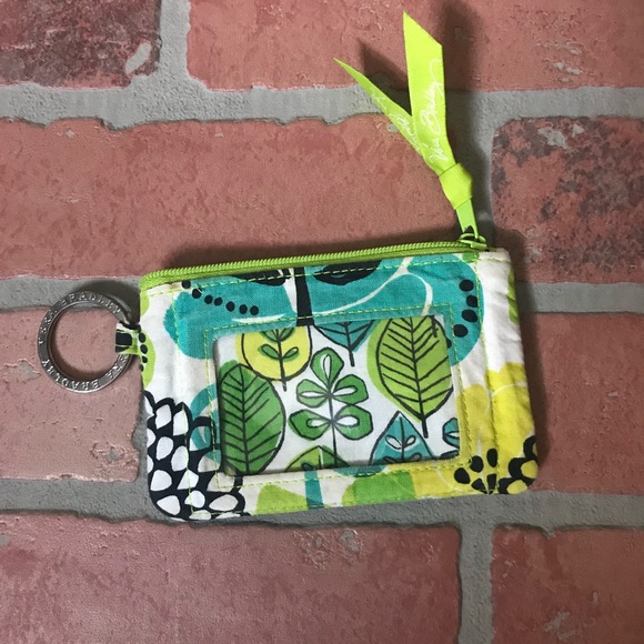 Vera Bradley Accessories - Vera Bradley coin and cards keychain